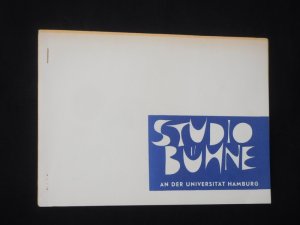 Programmheft Studio-Bühne an der Universität Hamburg 1963. DIE ANTIGONE DES SOPHOKLES nach Hölderlin von Brecht. Regie: Claus Peymann, Bühnenbild nach […]