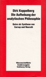 gebrauchtes Buch – Dirk Koppelberg – Die Aufhebung der analytischen Philosophie