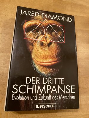 gebrauchtes Buch – Jared Diamond – Der dritte Schimpanse.  *** m. Originalwidmung/ - signatur ***    *** Rarität ***