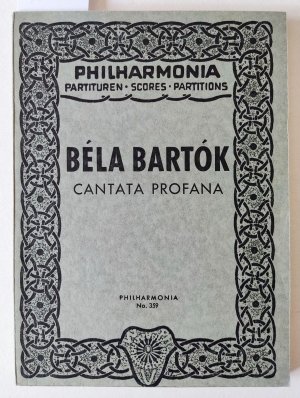 Cantata Profana. Die Zauberhirsche. The Giants Stags. La legende des cerfs. Philharmonia No. 359. .