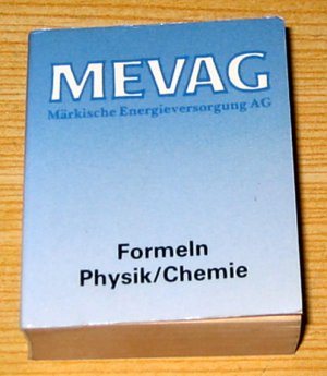 gebrauchtes Buch – Formeln Physik / ChemieMinibuch