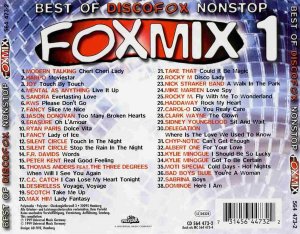 gebrauchter Tonträger – Foxmix 1-Best of Discofox nonstop  – Best of Discofox Nonstop - Foxmix 1,  Kuschelrock 1 , Kuschelrock 3 - Konvolut Kassetten