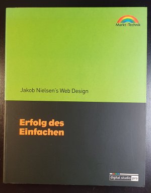 gebrauchtes Buch – Jakob Nielsen – Erfolg des Einfachen. Jakob Nielsen's Web-Design