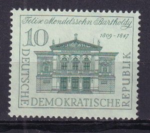 DDR : MiNr. 676 + 677 ** ( 150. Geb. von Felix Mendelssohn Bartholdy )