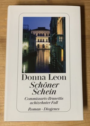 gebrauchtes Buch – Donna Leon – Schöner Schein - Commissario Brunettis achtzehnter Fall