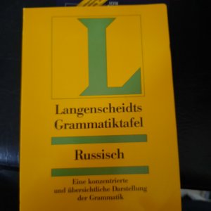 gebrauchtes Buch – Langenscheidt Grammatiktafeln