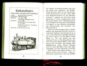 gebrauchtes Buch – Thomas Wendt – Links und rechts der kleinen Bahnen (Miniaturausgabe)