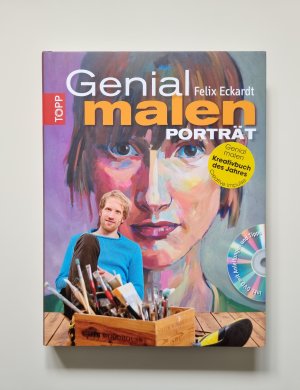 Genial malen - Porträt mit DVD (2011, Zustand sehr gut)