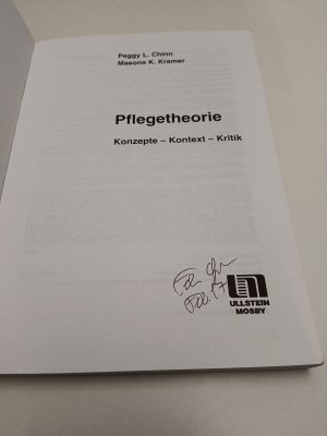 gebrauchtes Buch – Chinn, Peggy L – Pflegetheorie