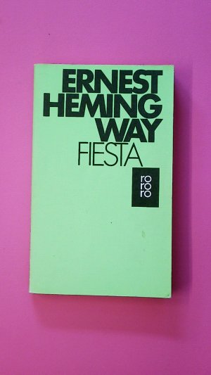 gebrauchtes Buch – Ernest Hemingway – FIESTA. Roman