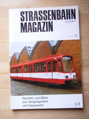 StrassenbahnMagazin Heft 11 - Febr. 1974 - Inhaltsverzeichnis siehe Foto !