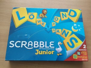 gebrauchtes Spiel – Junior Scrabble, mit 2 Spielstufen