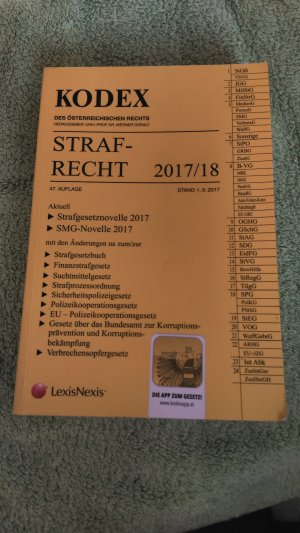 KODEX Strafrecht 2017/18