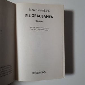 gebrauchtes Buch – John Katzenbach – Die Grausamen