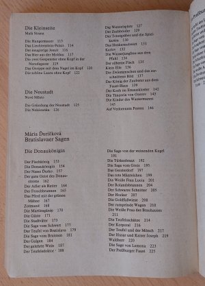 gebrauchtes Buch – V. Cibula, M – Prager Sagen, Bratislavaer Sagen