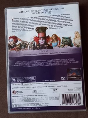 gebrauchter Film – Tim Burton – Alice im Wunderland (Disney, 2010)