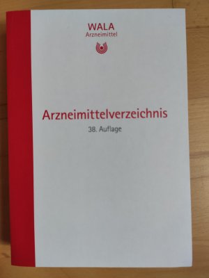 Wala Arzneimittelverzeichnis 38. Auflage 2022