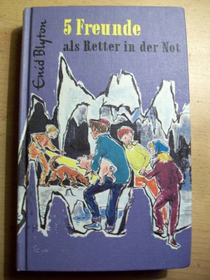 gebrauchtes Buch – Enid Blyton – Fünf Freunde als Retter in der Not  - sehr guterZustand!