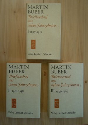 Briefwechsel aus sieben Jahrzehnten. Hrsg. und eingel. von Grete Schaeder. 3 Bde.