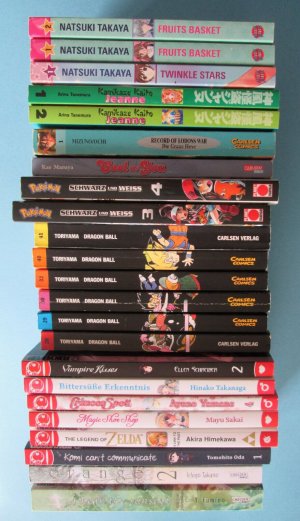 wunderbare Manga-Sammlung (23 Stück) Tokyopop, Carlsen, Egmont u.a.