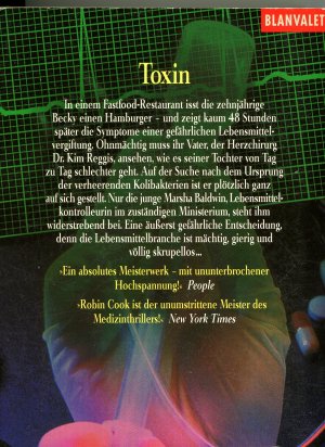 gebrauchtes Buch – Robin Cook – Toxin