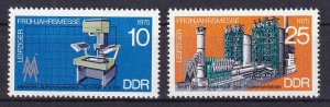 gebrauchtes Buch – DDR, Briefmarken – DDR : MiNr. 2023 + 2024 ** ( Leipziger Frühjahresmesse )