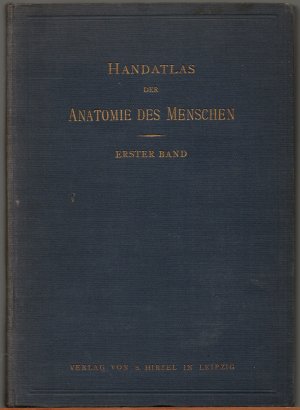 Handatlas der Anatomie des Manschen I-III