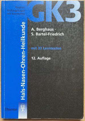 GK 3 Hals-Nasen-Ohren-Heilkunde