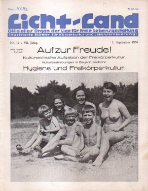 antiquarisches Buch – Licht-Land. Offizielles Organ der Liga für freie Lebensgestaltung.