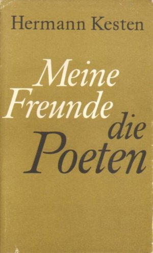 Meine Freunde, die Poeten.