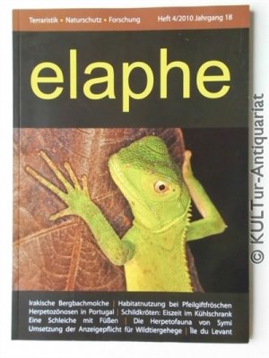 ELAPHE - Terraristik, Naturschutz, Forschung. Heft 4/2010 Jahrgang 18.