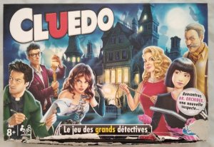 Cluedo. Le jeu des grands détectives [Familienspiel/Jeu de famille]. Achtung: Nicht geeignet für Kinder unter 3 Jahren.