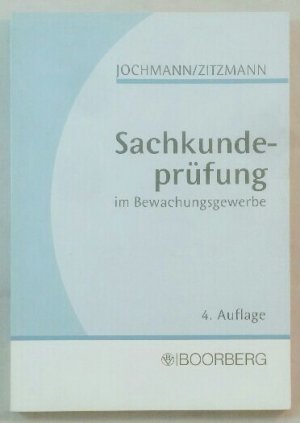 Sachkundeprüfung im Bewachungsgewerbe.