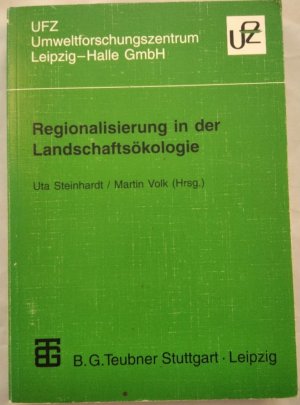 gebrauchtes Buch – Uta Steinhardt – Regionalisierung in der Landschaftsökologie.