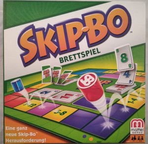 Mattel Y2319 - Skip-Bo [Brettspiel]. Eine ganz neue Skip-Bo Herausforderung! Achtung: Nicht geeignet für Kinder unter 3 Jahren.