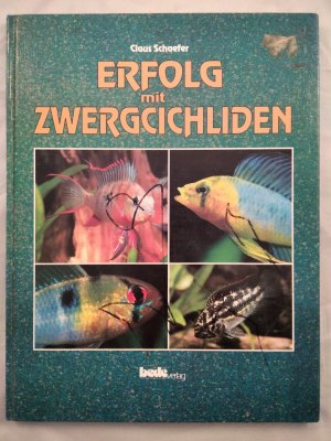 gebrauchtes Buch – Claus Schaefer – Erfolg mit Zwergcichliden.