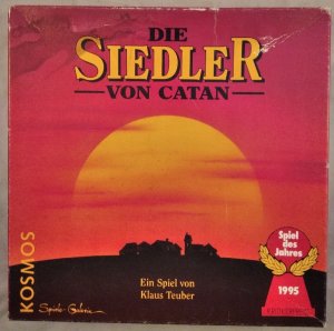 gebrauchtes Spiel – Teuber, Klaus – KOSMOS 684617: Die Siedler von Catan: Basisspiel (Holzversion)[Strategiespiel]. Spiel des Jahres 1995. Achtung: Nicht geeignet für Kinder unter 3 Jahren.