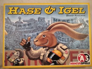 gebrauchtes Spiel – David Parlett – AS 4001: Hase und Igel - Ich bin schon da! [Familienspiel]. Achtung: Nicht geeignet für Kinder unter 3 Jahren.