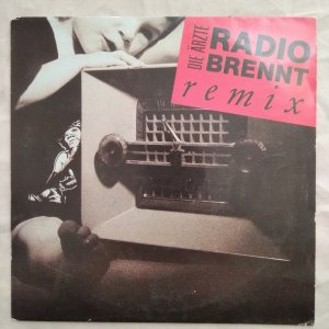 gebrauchter Tonträger – Die Ärzte – Radio brennt remix [Vinyl Single].