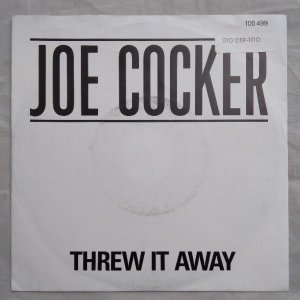 gebrauchter Tonträger – Joe Cocker – Threw it away / Easy Rider [Vinyl Single].