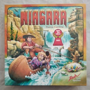 gebrauchtes Spiel – Thomas Liesching – Zoch zum Spielen: NIAGARA - ein wildes Wasserspektakel [Familienspiel]. Spiel des Jahres 2005. Achtung: Nicht geeignet für Kinder unter 3 Jahren.