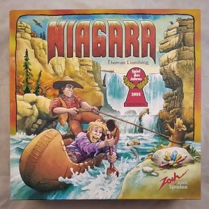 gebrauchtes Spiel – Thomas Liesching – Zoch zum Spielen: NIAGARA - ein wildes Wasserspektakel [Familienspiel]. Spiel des Jahres 2005. Achtung: Nicht geeignet für Kinder unter 3 Jahren.