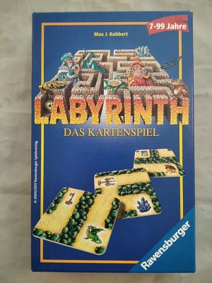 gebrauchtes Spiel – Kobbert, Max J – Labyrinth - Das Kartenspiel [Legespiel]. Achtung: Nicht geeignet für Kinder unter 3 Jahren.