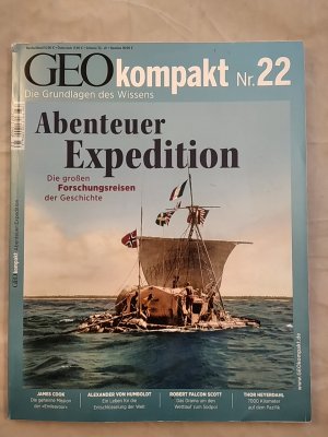 gebrauchtes Buch – GEO Kompakt – GEO Kompakt. Nr. 22.  Abenteuer Expedition. Die grossen Forschungsreisen der Geschichte.