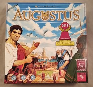 gebrauchtes Spiel – Mori, Paolo und Vincent Dutrait – Hurrican 710300: Augustus [Taktikspiel]. Nominiert zum Spiel des Jahres 2013. Achtung: Nicht geeignet für Kinder unter 3 Jahren.