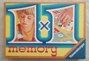 gebrauchtes Spiel – Otto Maier Verlag – 1x1 Memory [Rechenspiel]. Achtung: Nicht geeignet für Kinder unter 3 Jahren.