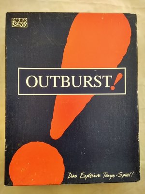 gebrauchtes Spiel – Brian Hersch – PARKER 14169100: OUTBURST! Das explosive Tempo-Spiel! [Quizspiele]. Achtung: Nicht geeignet für Kinder unter 3 Jahren.