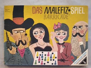 gebrauchtes Spiel – Otto Maier Verlag – Das Malefiz-Spiel - Barricade (6 Spieler, Spielsteine aus Holz)[Gesellschaftsspiel]. Achtung: Nicht geeignet für Kinder unter 3 Jahren.