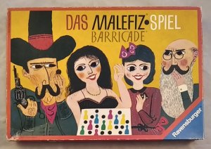 gebrauchtes Spiel – Otto Maier Verlag – Das Malefiz-Spiel - Barricade (4 Spieler)[Gesellschaftsspiel]. Achtung: Nicht geeignet für Kinder unter 3 Jahren.