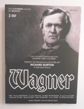 gebrauchter Film – Richard, Burton – Wagner - Das Leben und Werk Richard Wagners (Die komplette Miniserie) [3 DVDs].